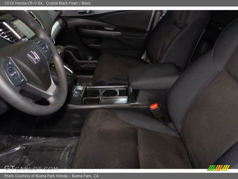Crystal Black Pearl / Black 2016 Honda CR-V EX