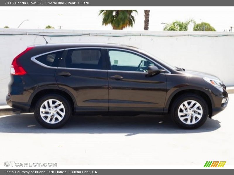 Crystal Black Pearl / Black 2016 Honda CR-V EX
