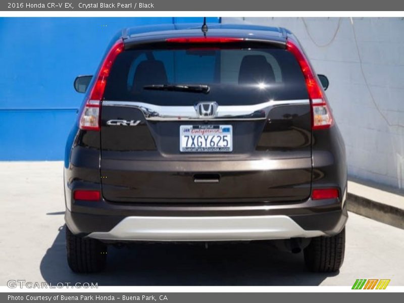Crystal Black Pearl / Black 2016 Honda CR-V EX