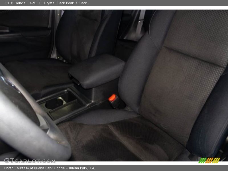 Crystal Black Pearl / Black 2016 Honda CR-V EX