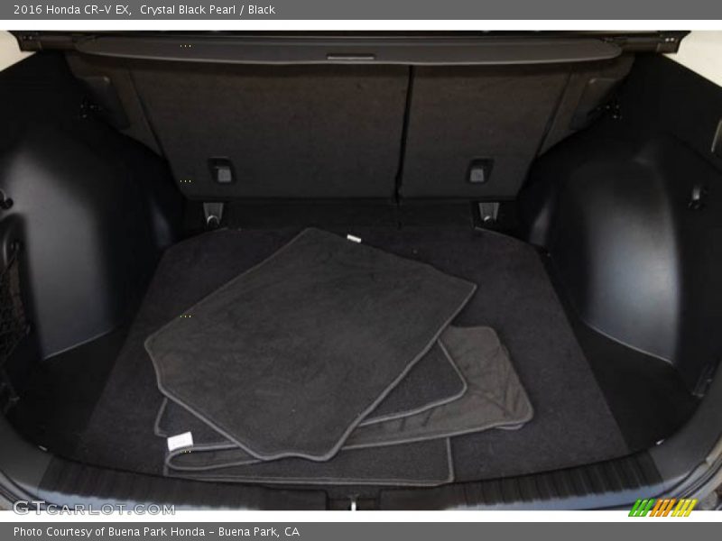 Crystal Black Pearl / Black 2016 Honda CR-V EX