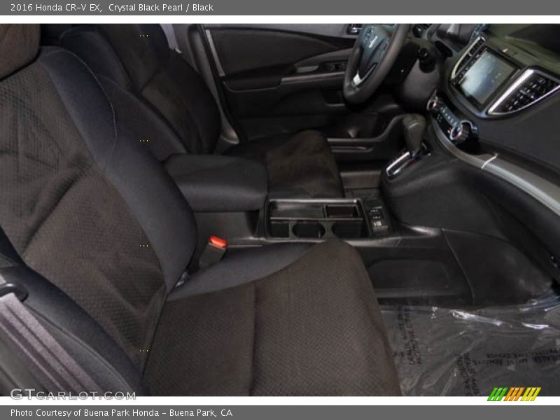 Crystal Black Pearl / Black 2016 Honda CR-V EX