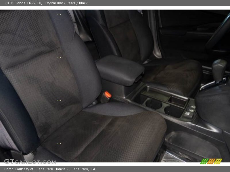 Crystal Black Pearl / Black 2016 Honda CR-V EX