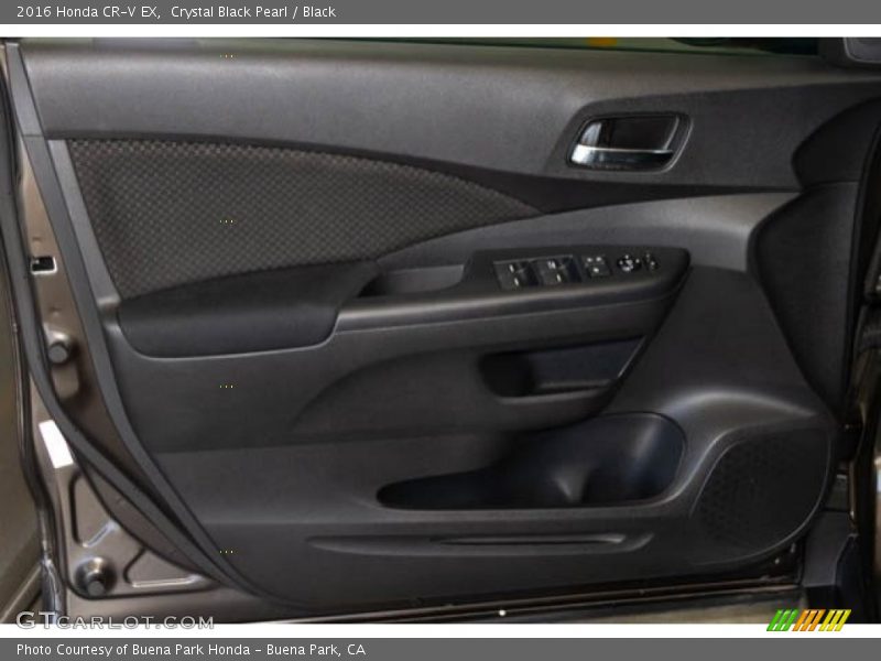 Crystal Black Pearl / Black 2016 Honda CR-V EX