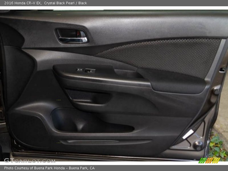 Crystal Black Pearl / Black 2016 Honda CR-V EX