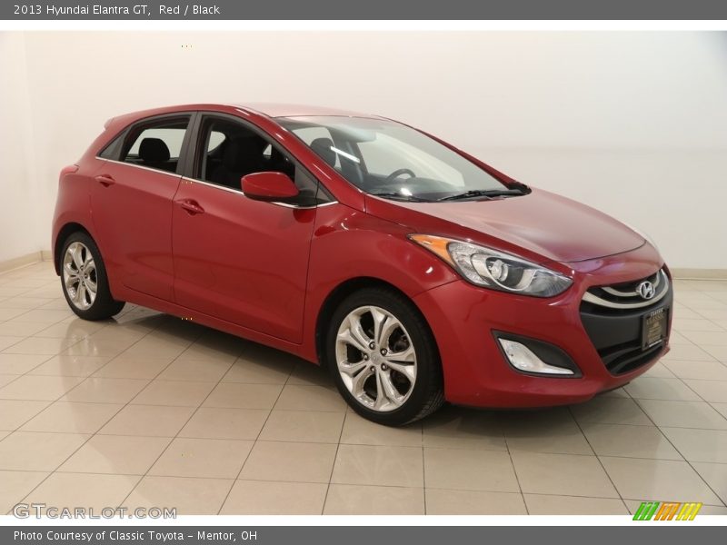 Red / Black 2013 Hyundai Elantra GT