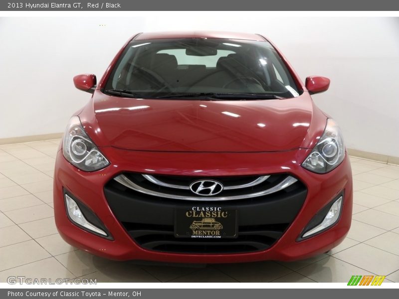 Red / Black 2013 Hyundai Elantra GT