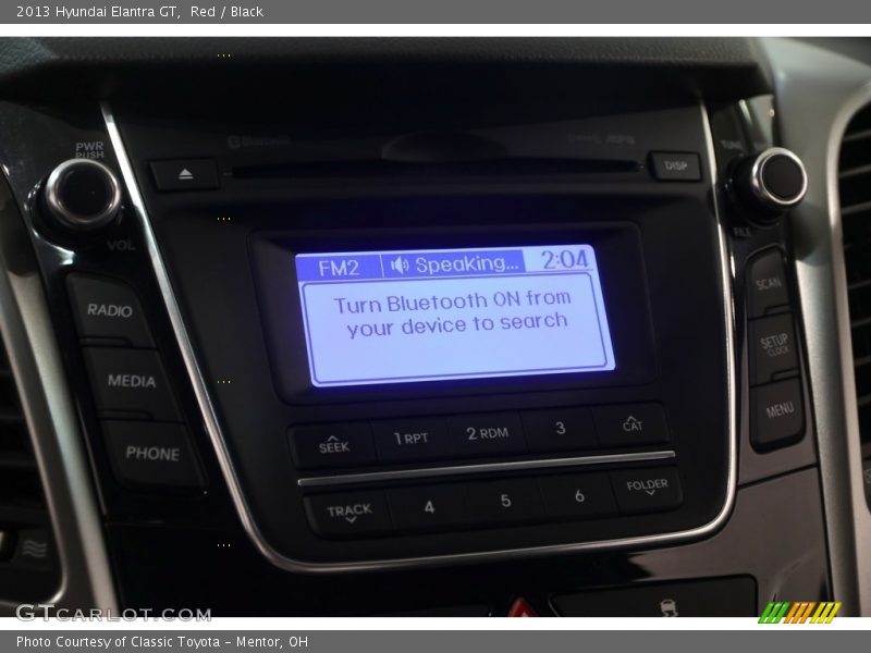 Red / Black 2013 Hyundai Elantra GT