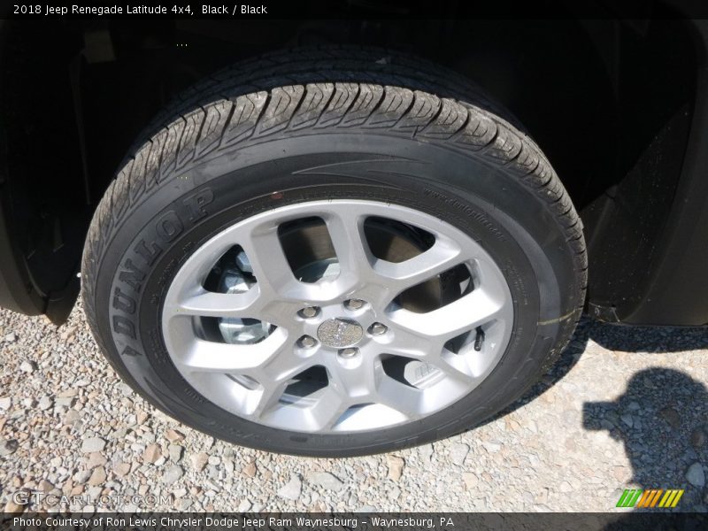 Black / Black 2018 Jeep Renegade Latitude 4x4