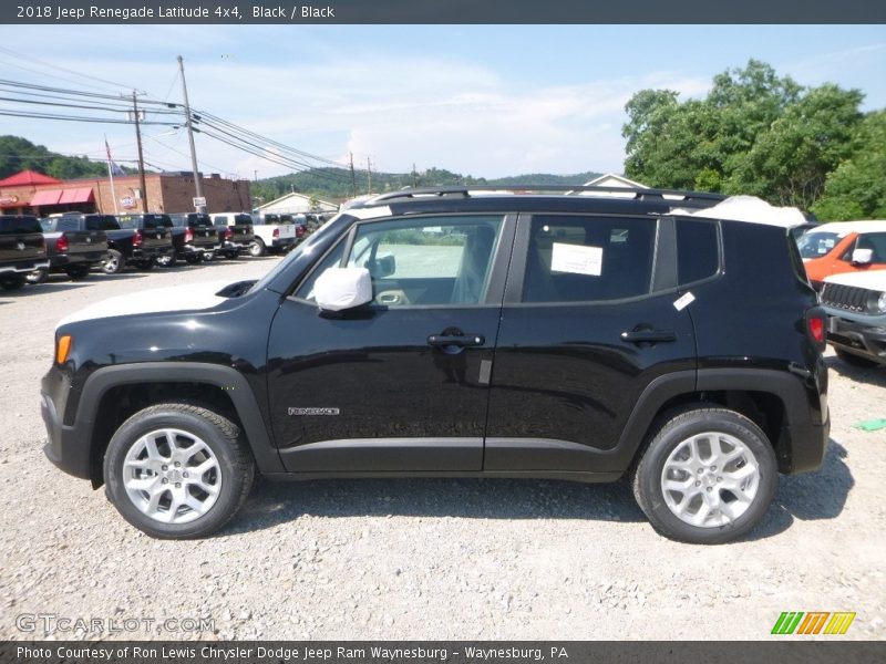 Black / Black 2018 Jeep Renegade Latitude 4x4