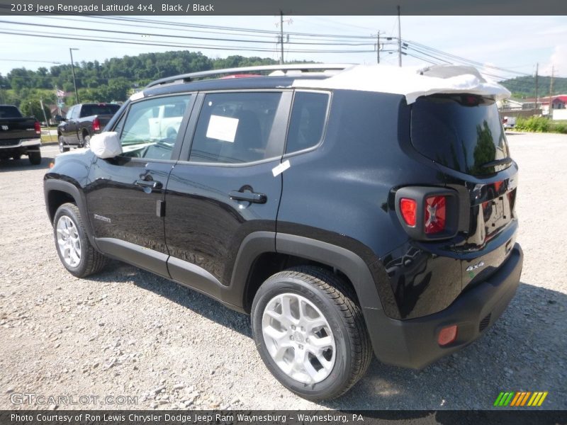 Black / Black 2018 Jeep Renegade Latitude 4x4