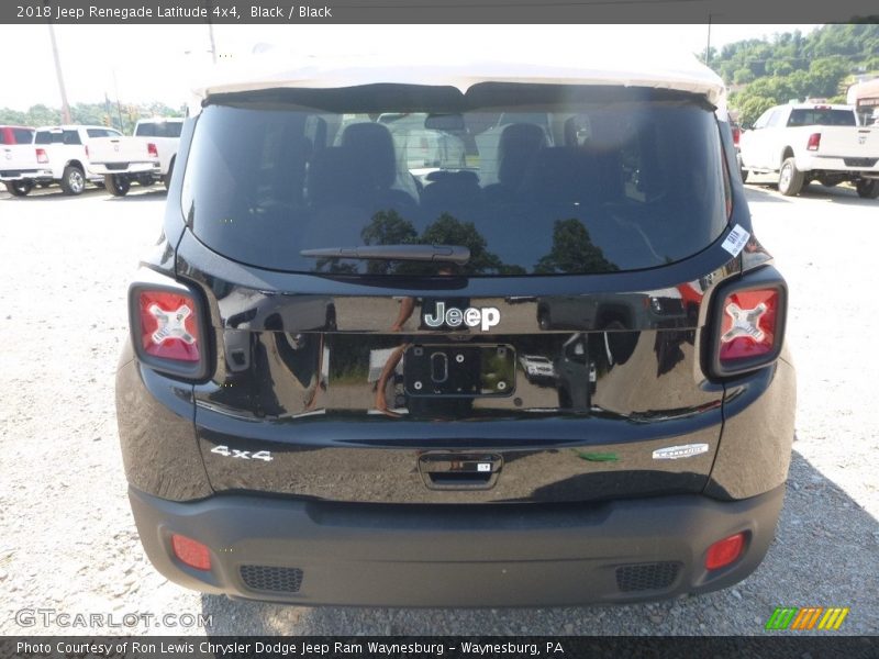 Black / Black 2018 Jeep Renegade Latitude 4x4