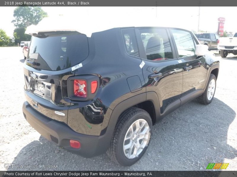 Black / Black 2018 Jeep Renegade Latitude 4x4