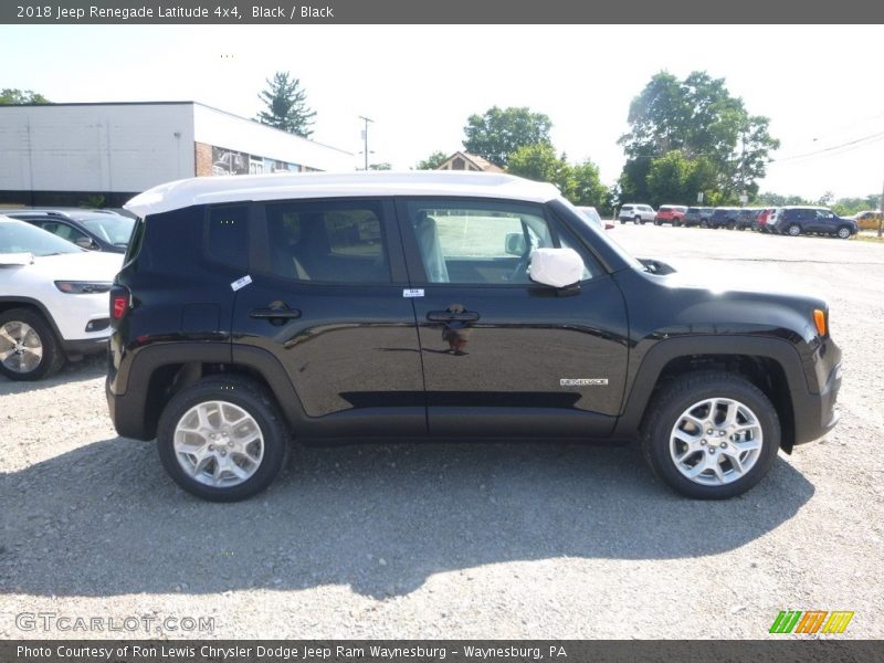 Black / Black 2018 Jeep Renegade Latitude 4x4