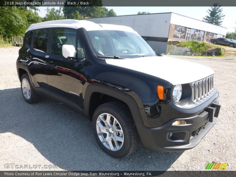 Black / Black 2018 Jeep Renegade Latitude 4x4