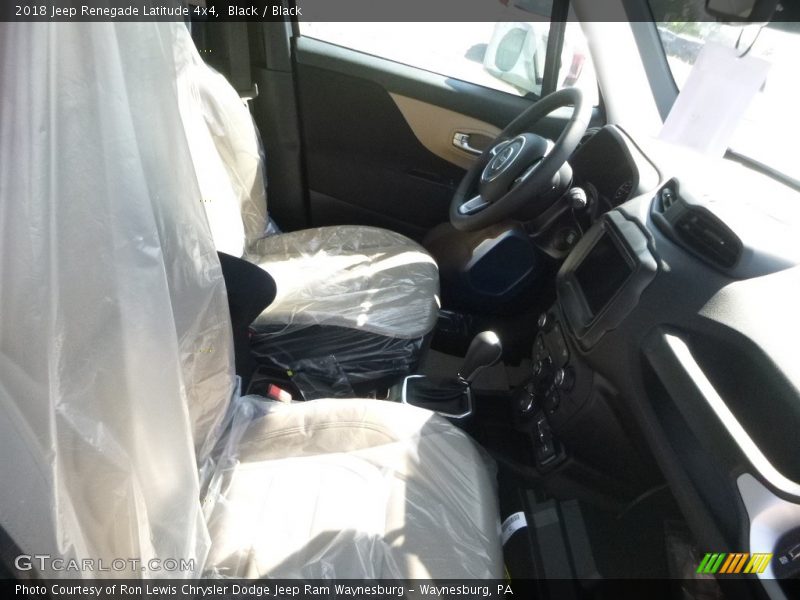 Black / Black 2018 Jeep Renegade Latitude 4x4
