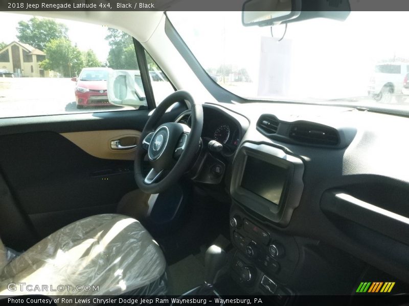 Black / Black 2018 Jeep Renegade Latitude 4x4