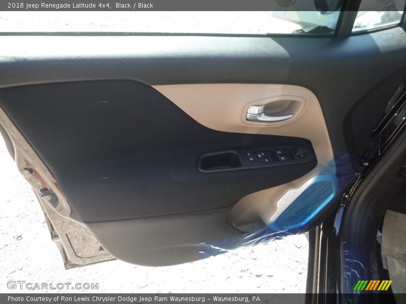 Black / Black 2018 Jeep Renegade Latitude 4x4