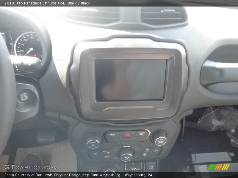 Black / Black 2018 Jeep Renegade Latitude 4x4