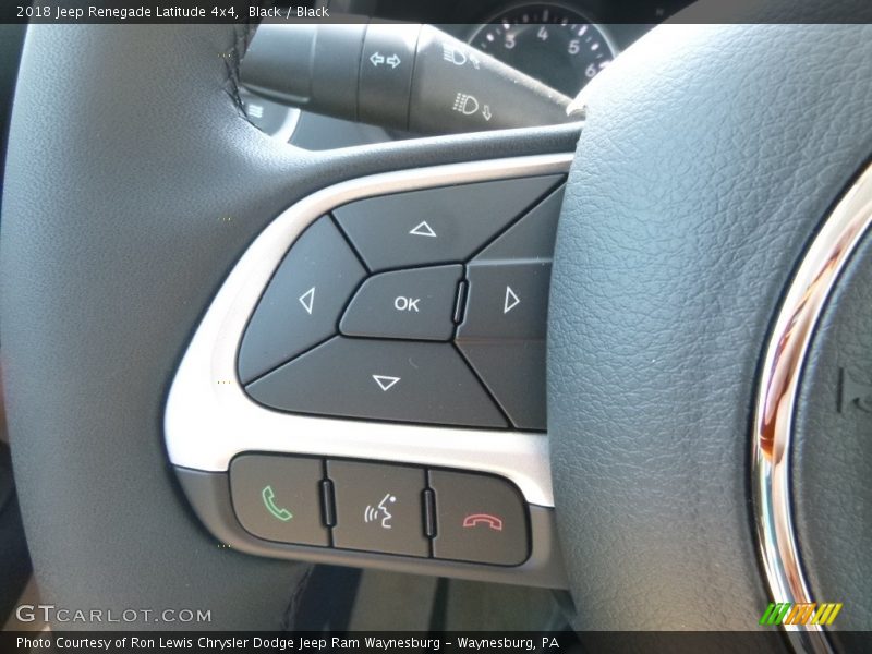 Black / Black 2018 Jeep Renegade Latitude 4x4