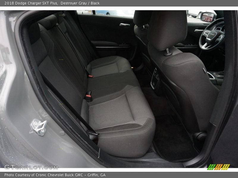 Destroyer Gray / Black 2018 Dodge Charger SXT Plus