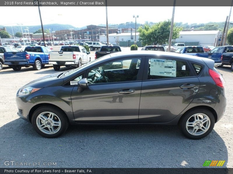Magnetic / Charcoal Black 2018 Ford Fiesta SE Hatchback