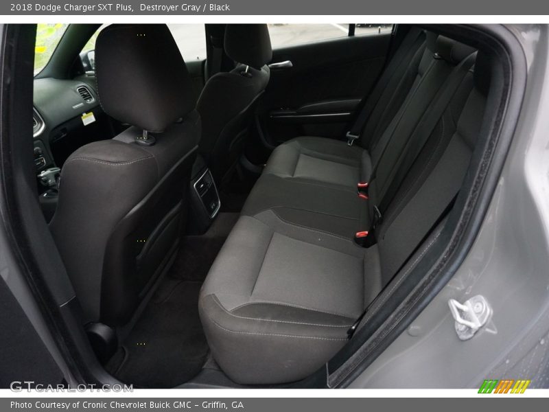 Destroyer Gray / Black 2018 Dodge Charger SXT Plus