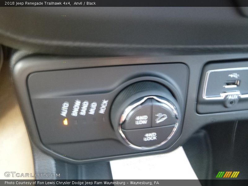 Anvil / Black 2018 Jeep Renegade Trailhawk 4x4