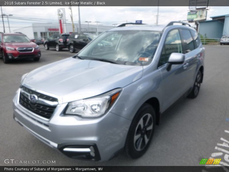 Ice Silver Metallic / Black 2018 Subaru Forester 2.5i Limited