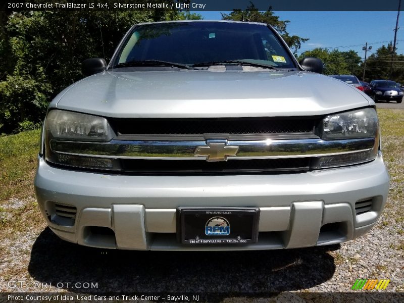 Silverstone Metallic / Light Gray 2007 Chevrolet TrailBlazer LS 4x4