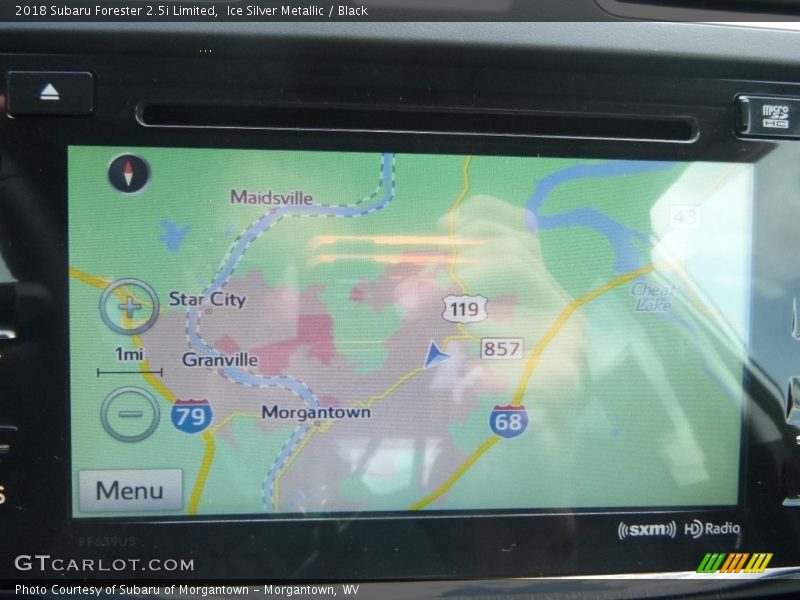 Ice Silver Metallic / Black 2018 Subaru Forester 2.5i Limited