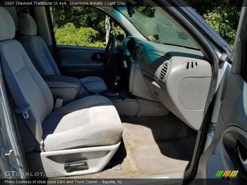 Silverstone Metallic / Light Gray 2007 Chevrolet TrailBlazer LS 4x4