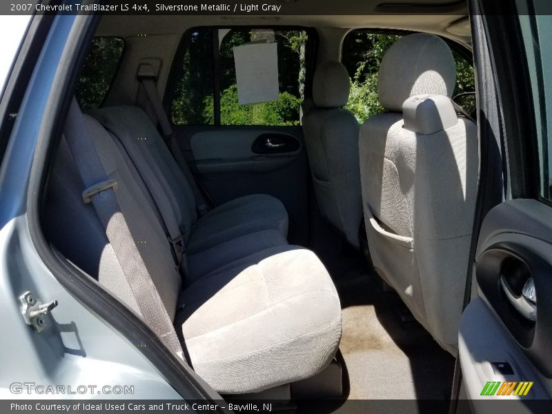 Silverstone Metallic / Light Gray 2007 Chevrolet TrailBlazer LS 4x4