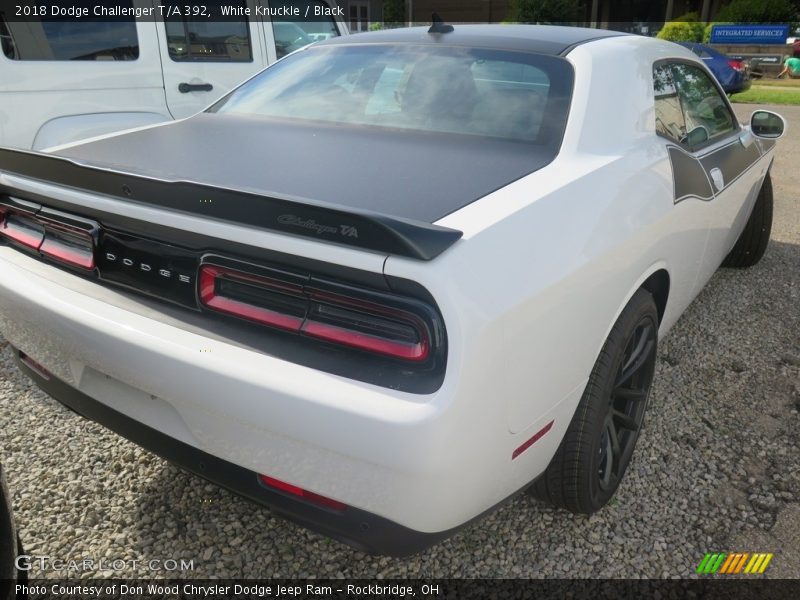White Knuckle / Black 2018 Dodge Challenger T/A 392