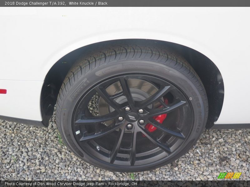 White Knuckle / Black 2018 Dodge Challenger T/A 392