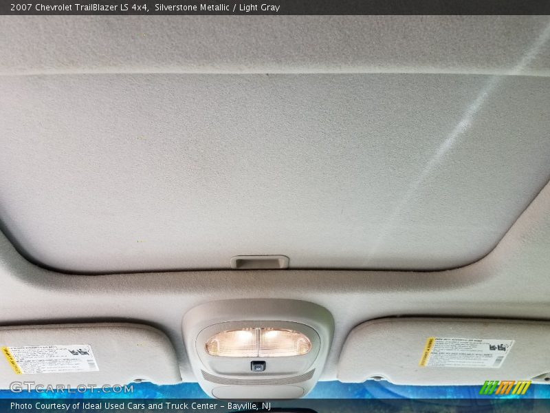 Silverstone Metallic / Light Gray 2007 Chevrolet TrailBlazer LS 4x4