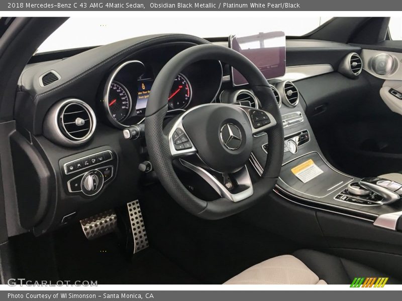 Dashboard of 2018 C 43 AMG 4Matic Sedan