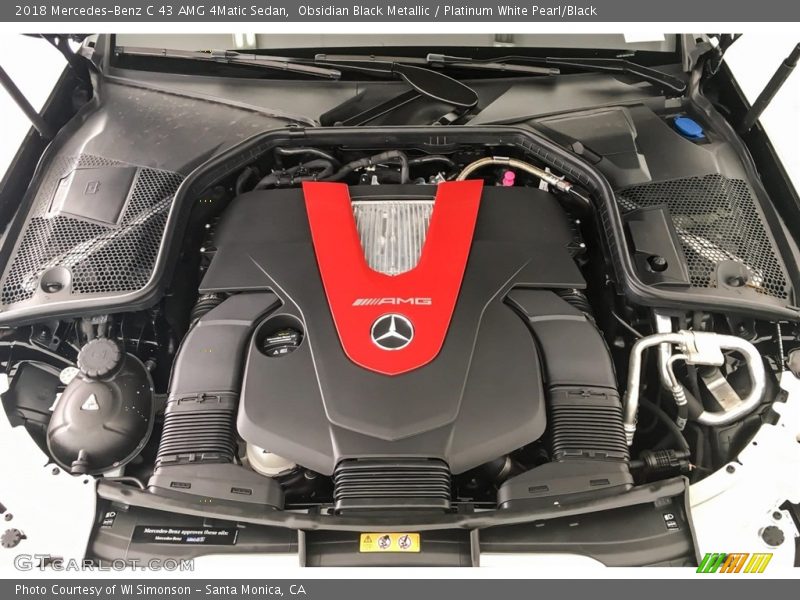  2018 C 43 AMG 4Matic Sedan Engine - 3.0 Liter AMG biturbo DOHC 24-Valve VVT V6