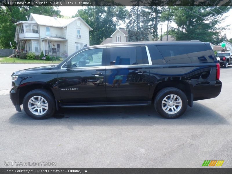 Black / Jet Black 2018 Chevrolet Suburban LS 4WD