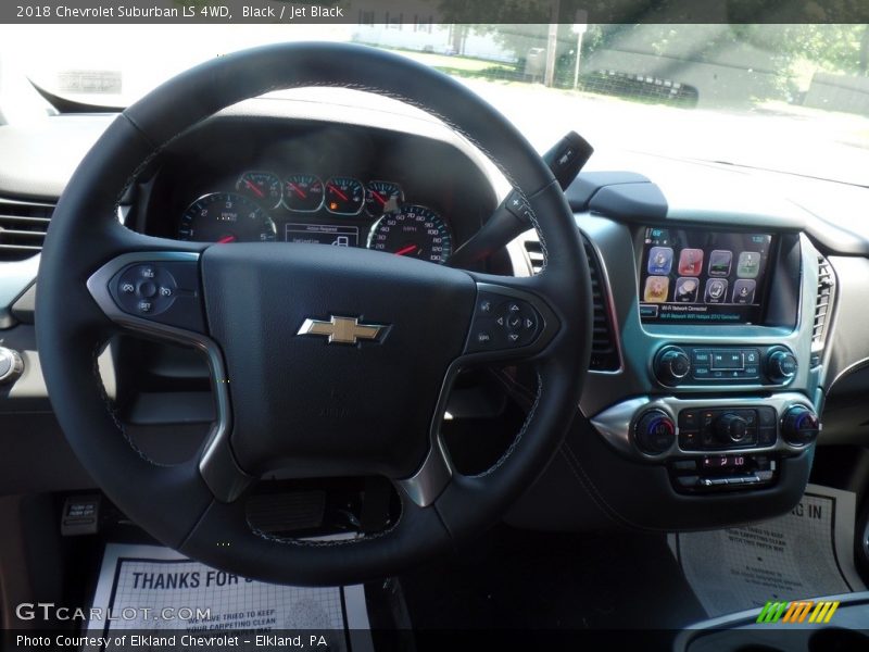 Black / Jet Black 2018 Chevrolet Suburban LS 4WD