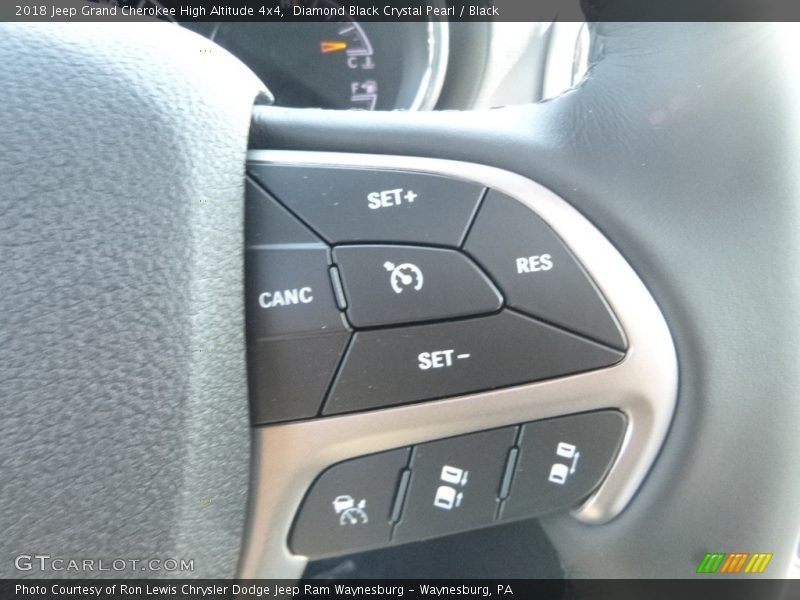 Diamond Black Crystal Pearl / Black 2018 Jeep Grand Cherokee High Altitude 4x4