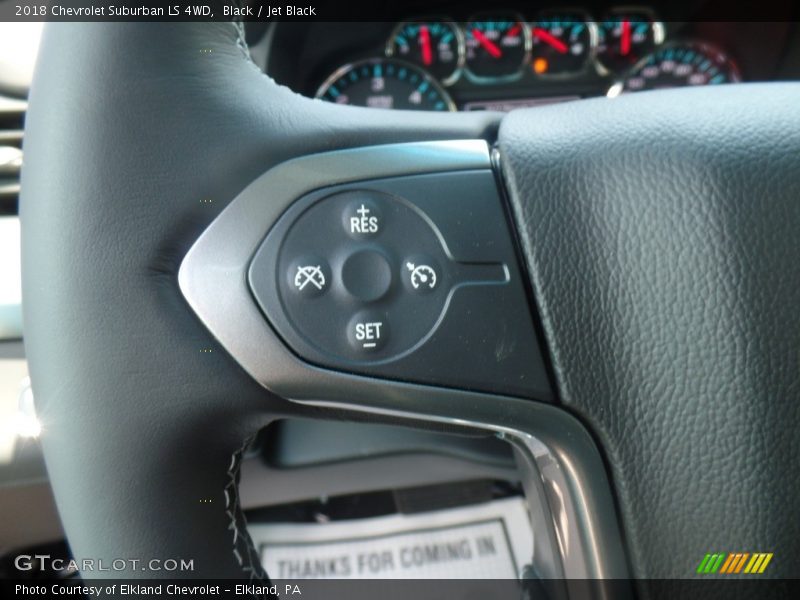 Black / Jet Black 2018 Chevrolet Suburban LS 4WD