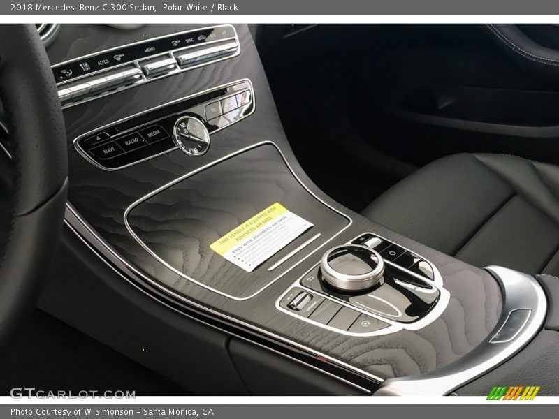Polar White / Black 2018 Mercedes-Benz C 300 Sedan
