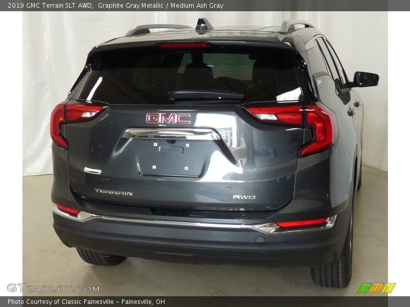 Graphite Gray Metallic / Medium Ash Gray 2019 GMC Terrain SLT AWD