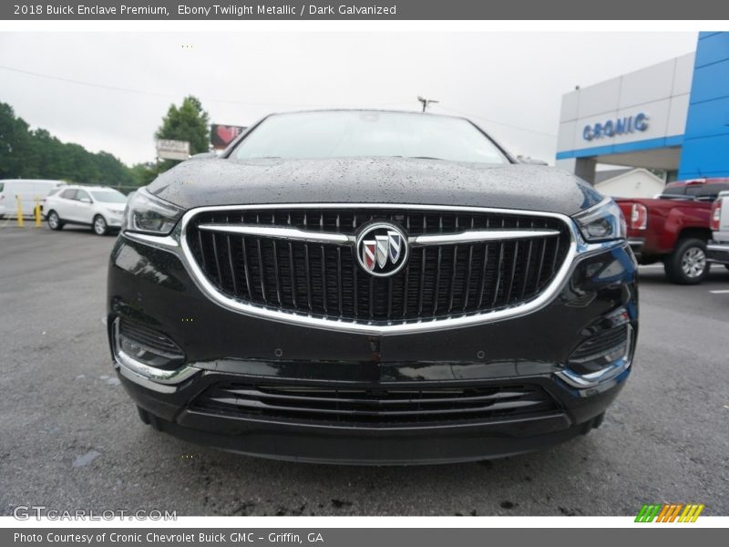 Ebony Twilight Metallic / Dark Galvanized 2018 Buick Enclave Premium