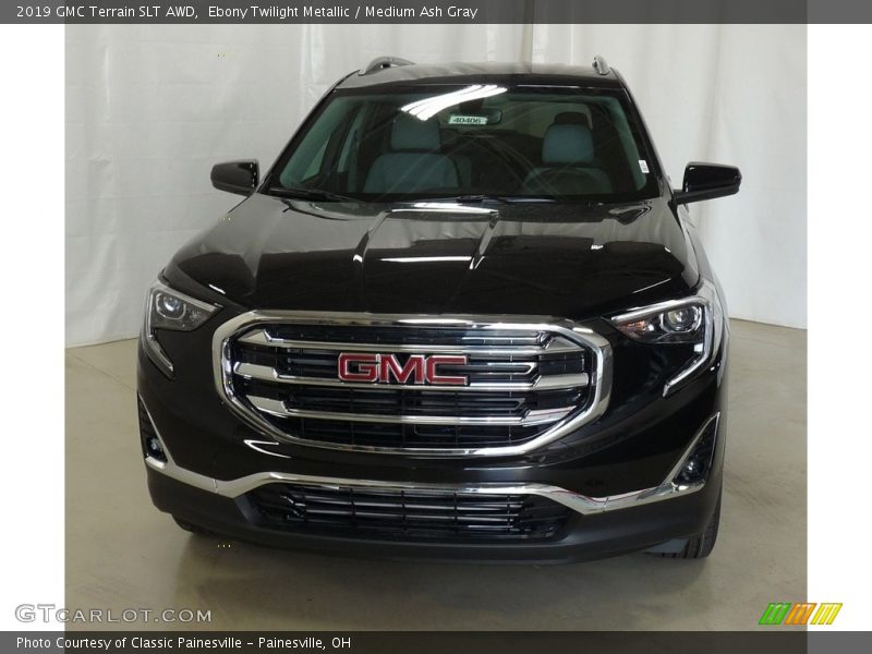 Ebony Twilight Metallic / Medium Ash Gray 2019 GMC Terrain SLT AWD