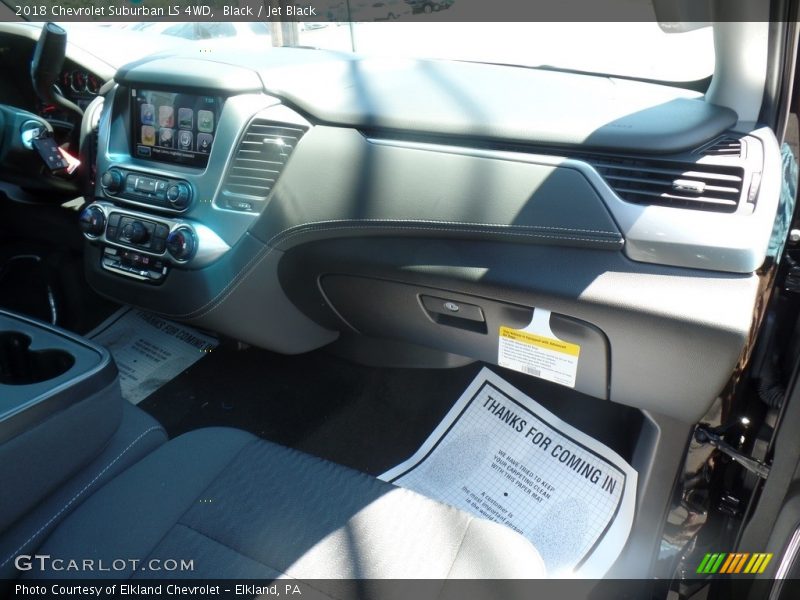 Black / Jet Black 2018 Chevrolet Suburban LS 4WD
