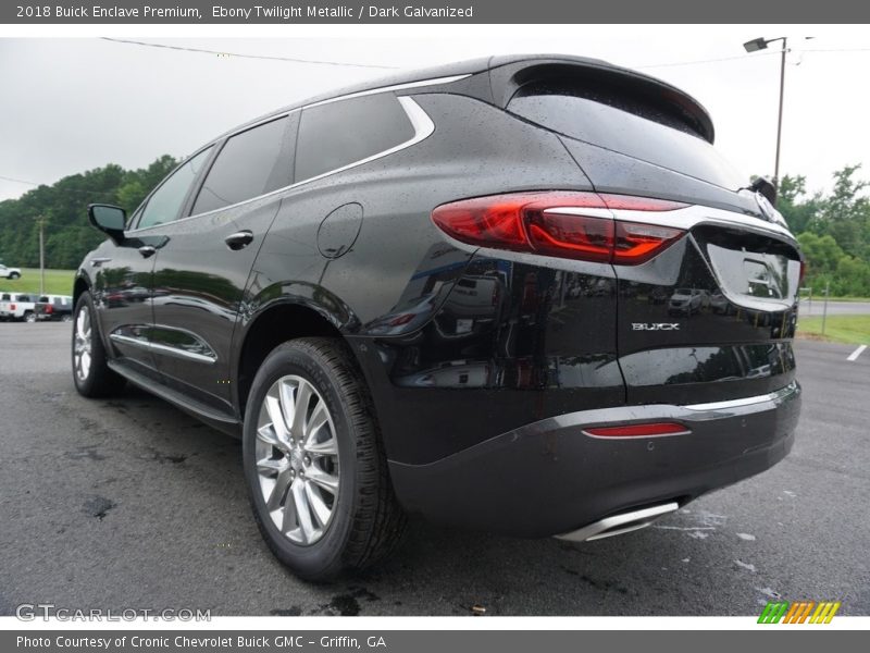 Ebony Twilight Metallic / Dark Galvanized 2018 Buick Enclave Premium