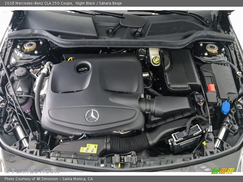 Night Black / Sahara Beige 2018 Mercedes-Benz CLA 250 Coupe