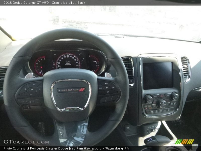 Granite Metallic / Black 2018 Dodge Durango GT AWD